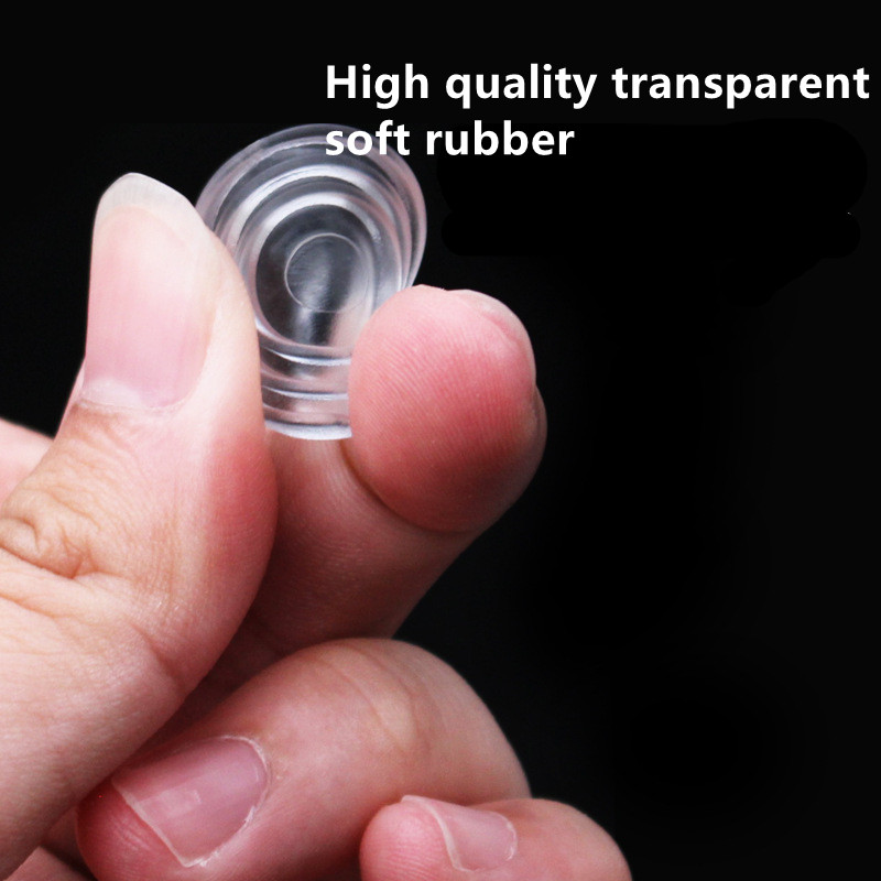 Transparent Anti-slip Rubber Pads Chair Legs Pads Floor Protector Non-slip Mat Furniture Mute Stickers Tea Table Glass Gaskets