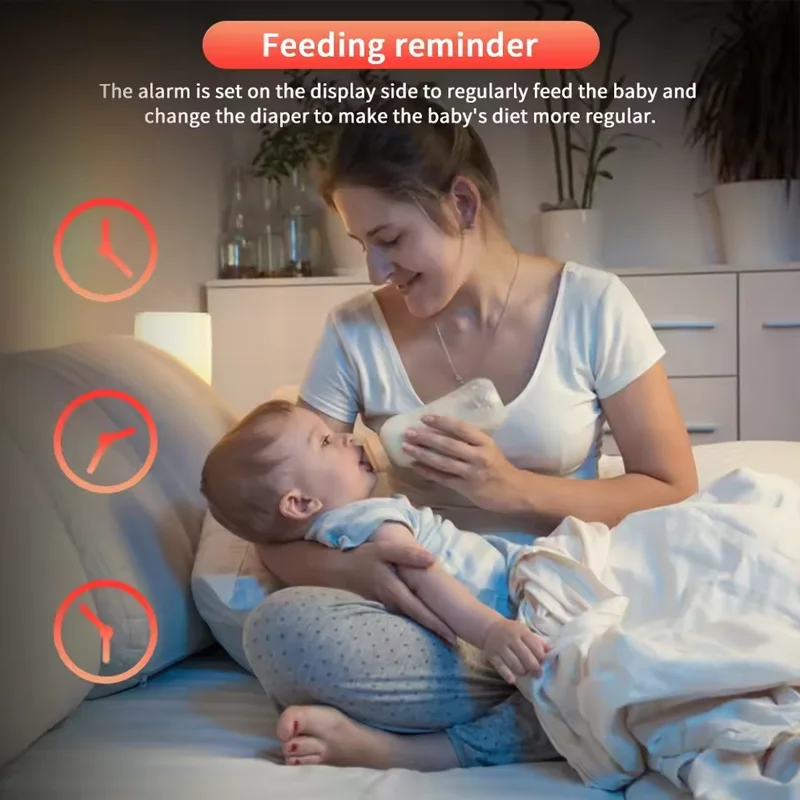 Cdycam ใหม่ 3.5 นิ้ว Wireless Video Baby Monitor Night Vision การตรวจสอบอุณหภูมิ 2 ทิศทาง Talk Baby Nanny Security กล้อง