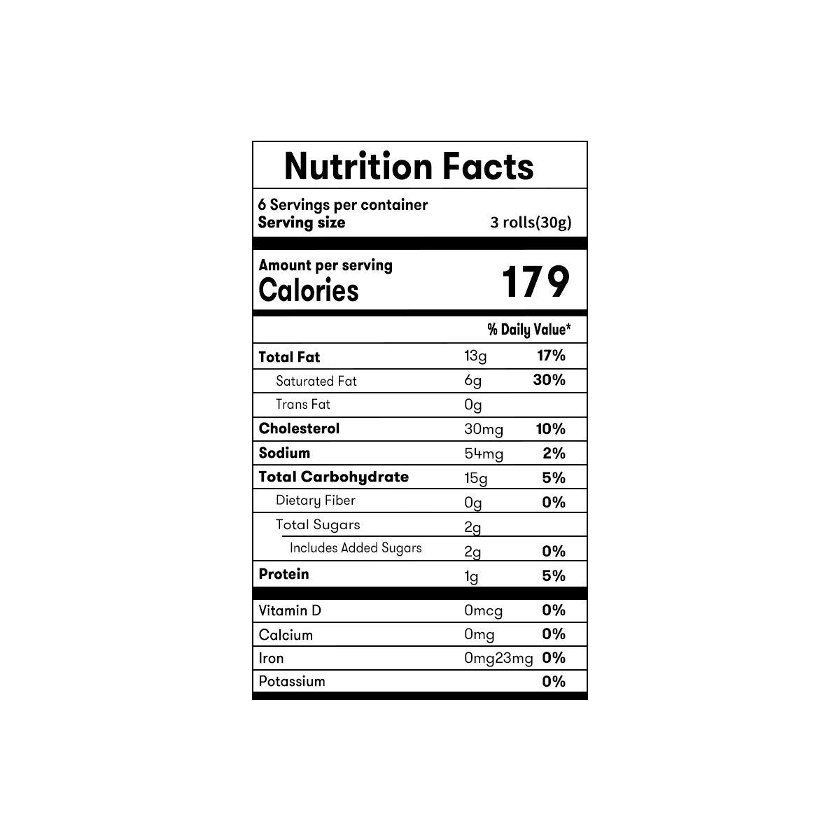 [8 Packs] Pei Tien Crispy Rice Rolls - Delicious Egg Yolk Flavored Puffed Rice Snack, 6.34oz Each