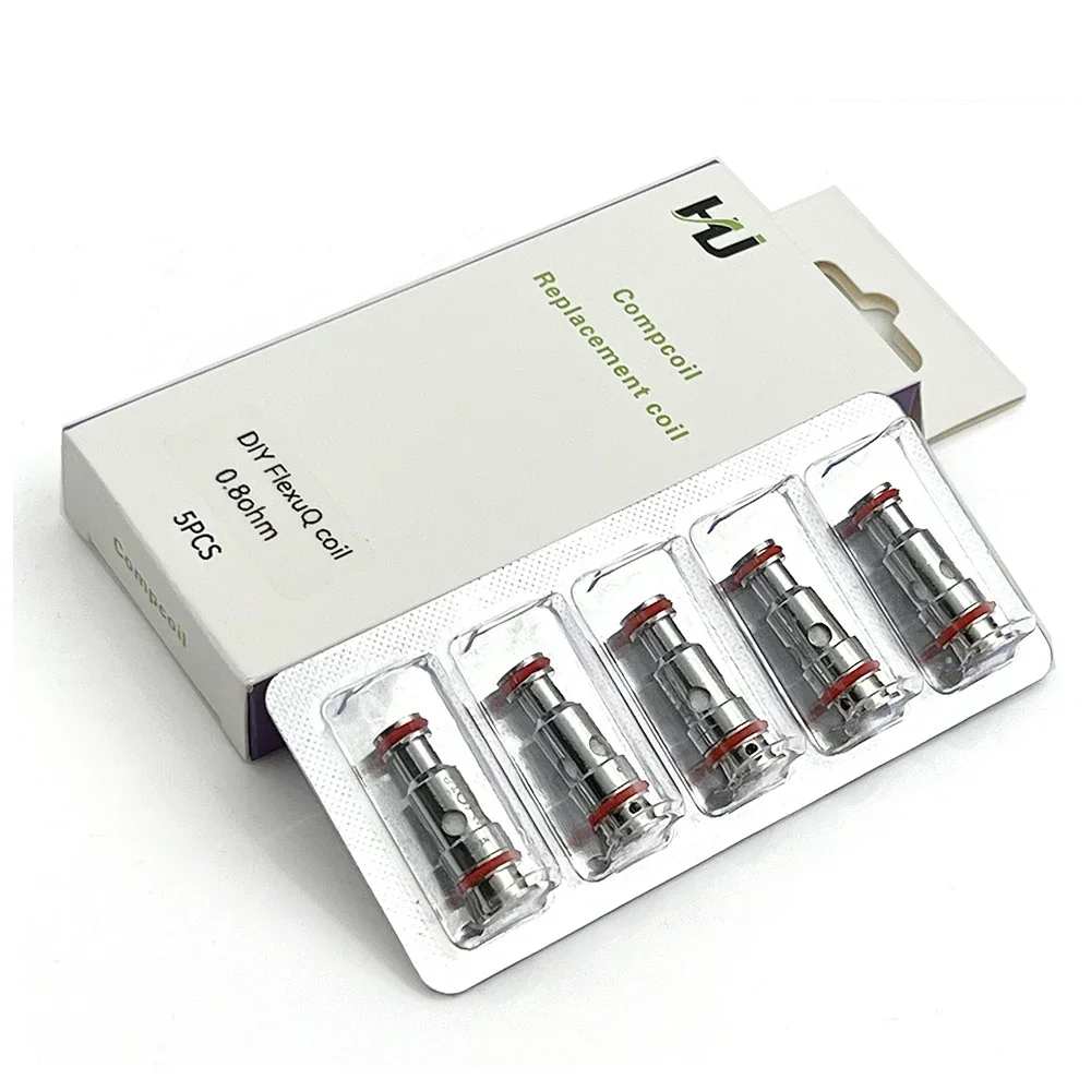 OEM Flexus Q Mesh Coil 0,8/1,0/1,2 Ohm AF Mesh Coils für Flexus Q Flexus Block MTL Patronensystem Kit