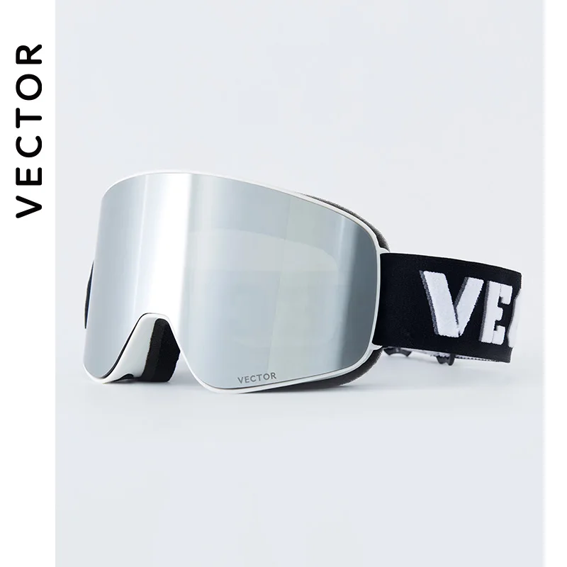Лыжные очки VECTOR для сноуборда, противотуманные и ультрафиолетовые карманные очки для мужчин и женщин, лыжные очки UV400, очки для защиты от снега, двойные