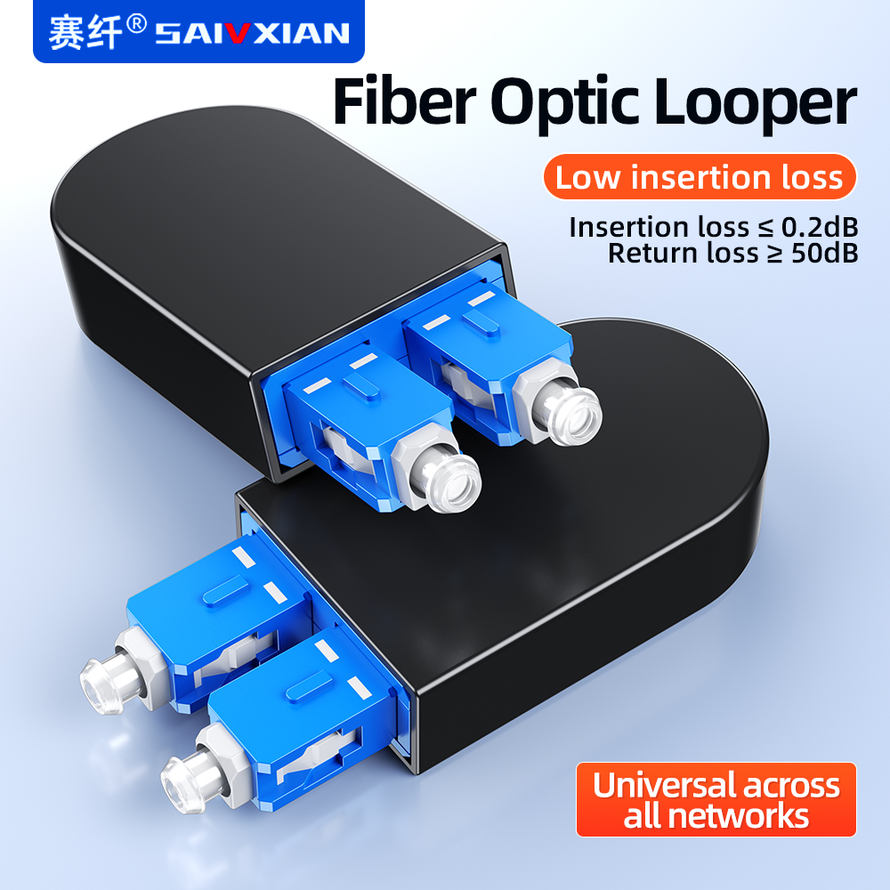 Fiber Optic Looper SC LC/UPC Fiber Optic Loopback Adapter Connectors Fiber Optic Circuitors SM/MM Brand New And High Quality
