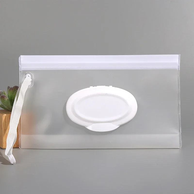 Bolsa de toallitas húmedas para bebé, caja de pañuelos con tapa de EVA, bonita correa a presión, bolsa de toallitas húmedas recargable, accesorio útil para cochecito de bebé al aire libre