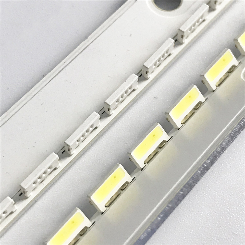 2 unids/set tira de LED para iluminación trasera para Samsung TV de 37 pulgadas UE37ES6307U UE37ES6710 UE37ES6307U SLED 2012SVS37 7032NNB 2D LEFT52 DIGHT52