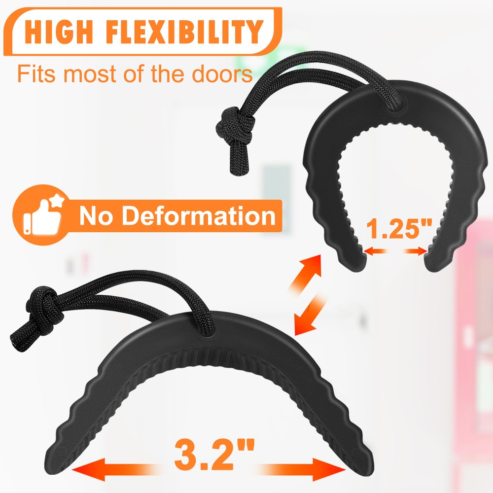 Nieuwe rubberen deurstoring brandweerman uitrusting wig rubberen deurstopper deurstop alarmdeur