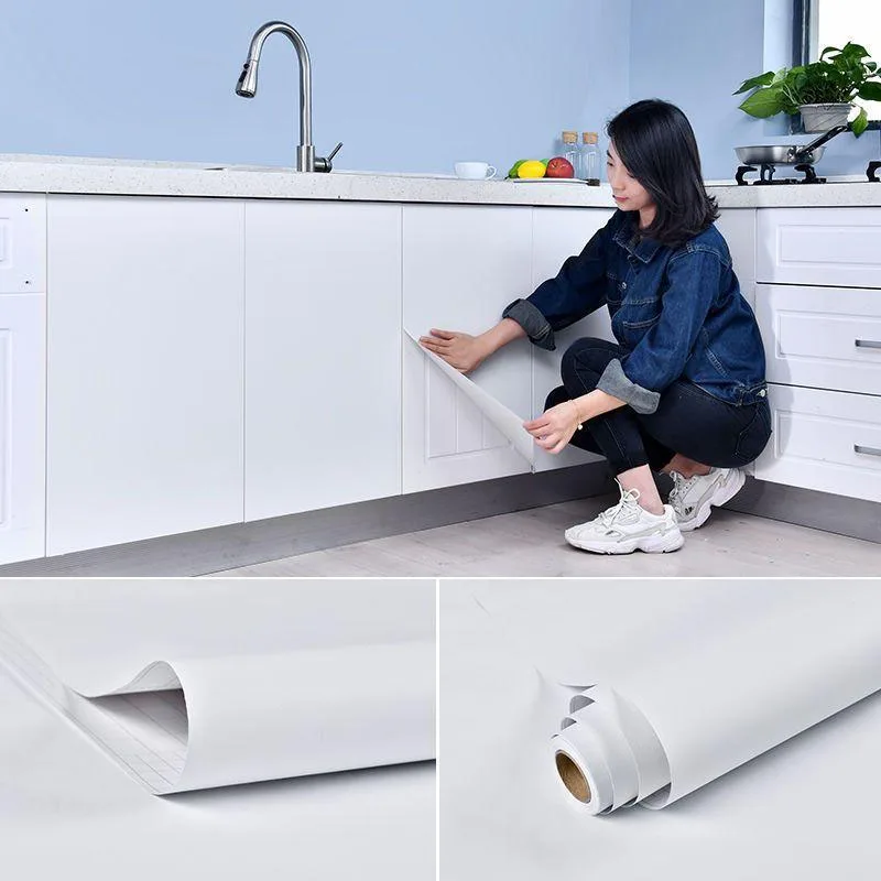 Papier peint autocollant résistant à l'huile 40cm, adhésif imperméable, résistant aux hautes températures, autocollants muraux imperméables pour la maison