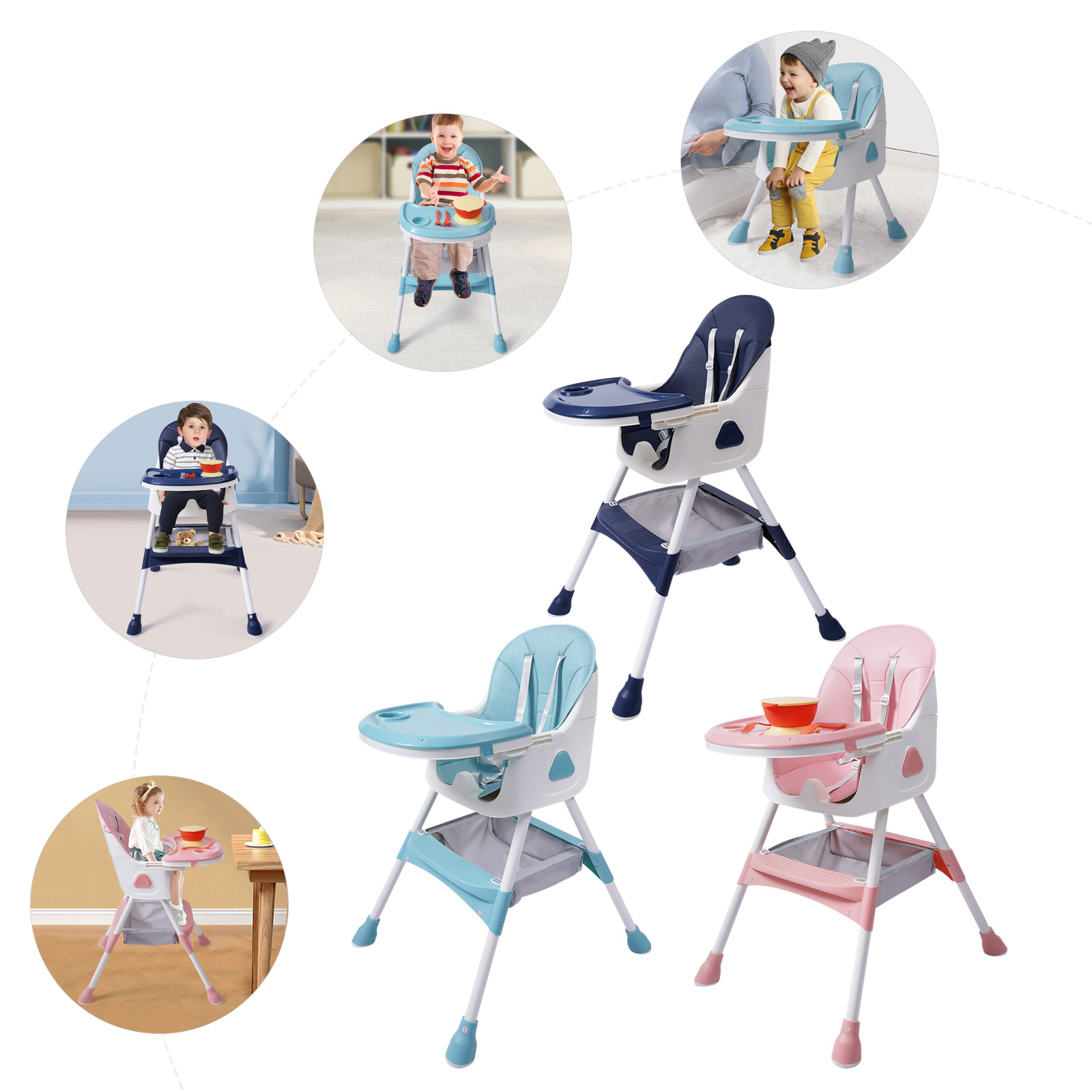 Poupée bébé à tricoter pour enfants, couvre-bébé à enfiler