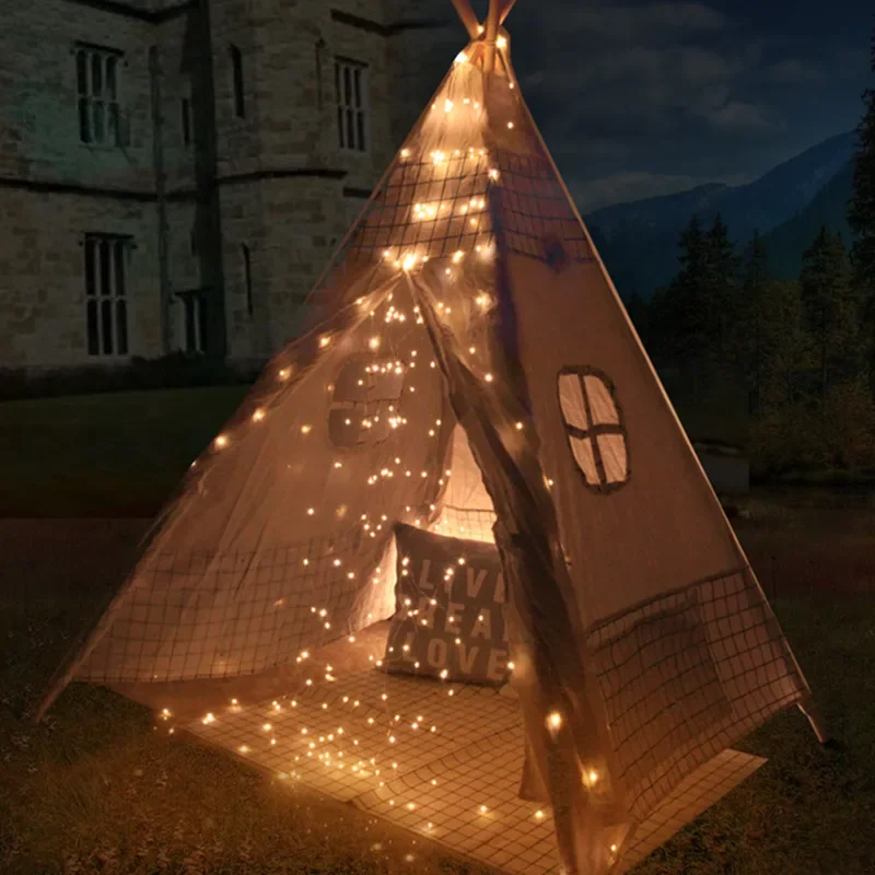 10 メートルのストリングライトガーランドストリートフェアリーライトクリスマス LED 屋外装飾庭庭木ホームウェディングパーティーの装飾