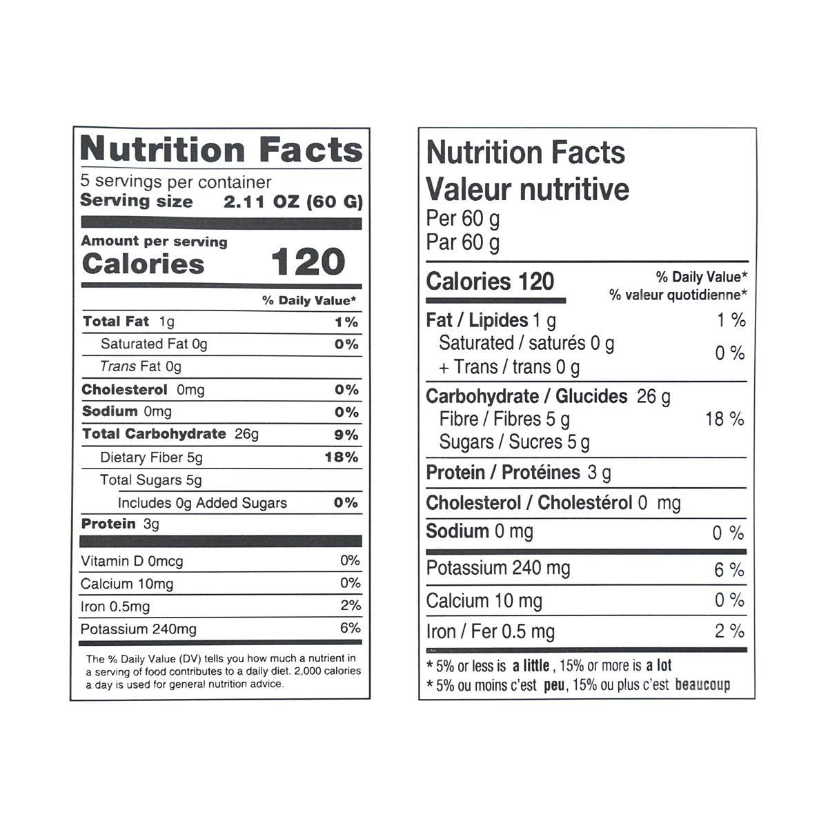 [5Packs] HAITAI Organic Peeled Roasted Chestnut 2.11 oz*5Packs*5pack