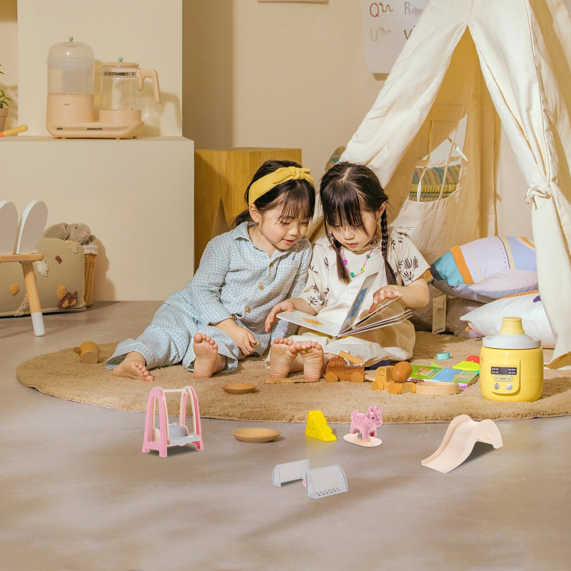 1:12 móveis em miniatura floresta família simulação cena modelo kit variou cena combinação conjunto casa de bonecas brinquedo para presentes da menina brinquedos