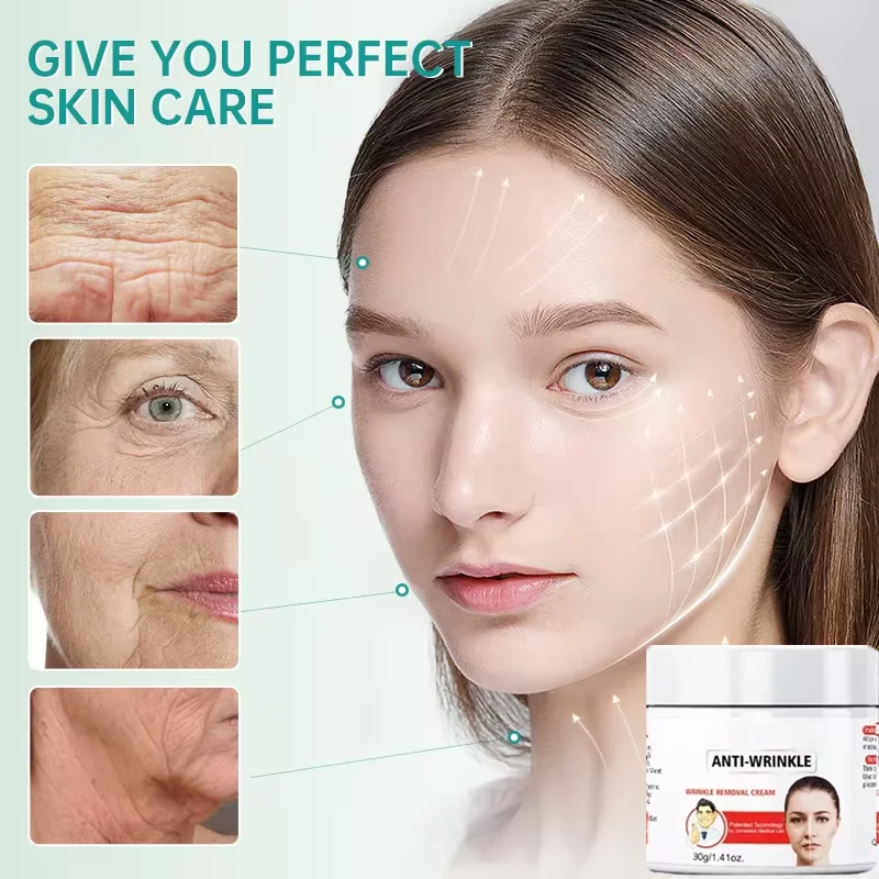 Efecto instantáneo antiarrugas para el envejecimiento, elimina las arrugas faciales, desvanece las líneas finas, reafirmante, cuidado de la piel Facial, cosmético coreano