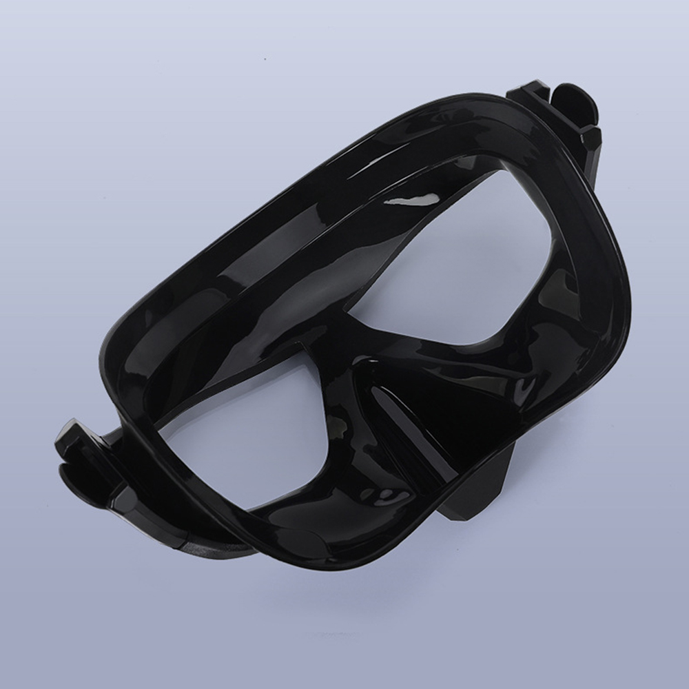 전문 안개 방지 HD 대형 프레임 패션 프리 다이빙 마스크 스노클링 장비 풀 페이스 대형 프레임 스쿠버 다이빙 고글