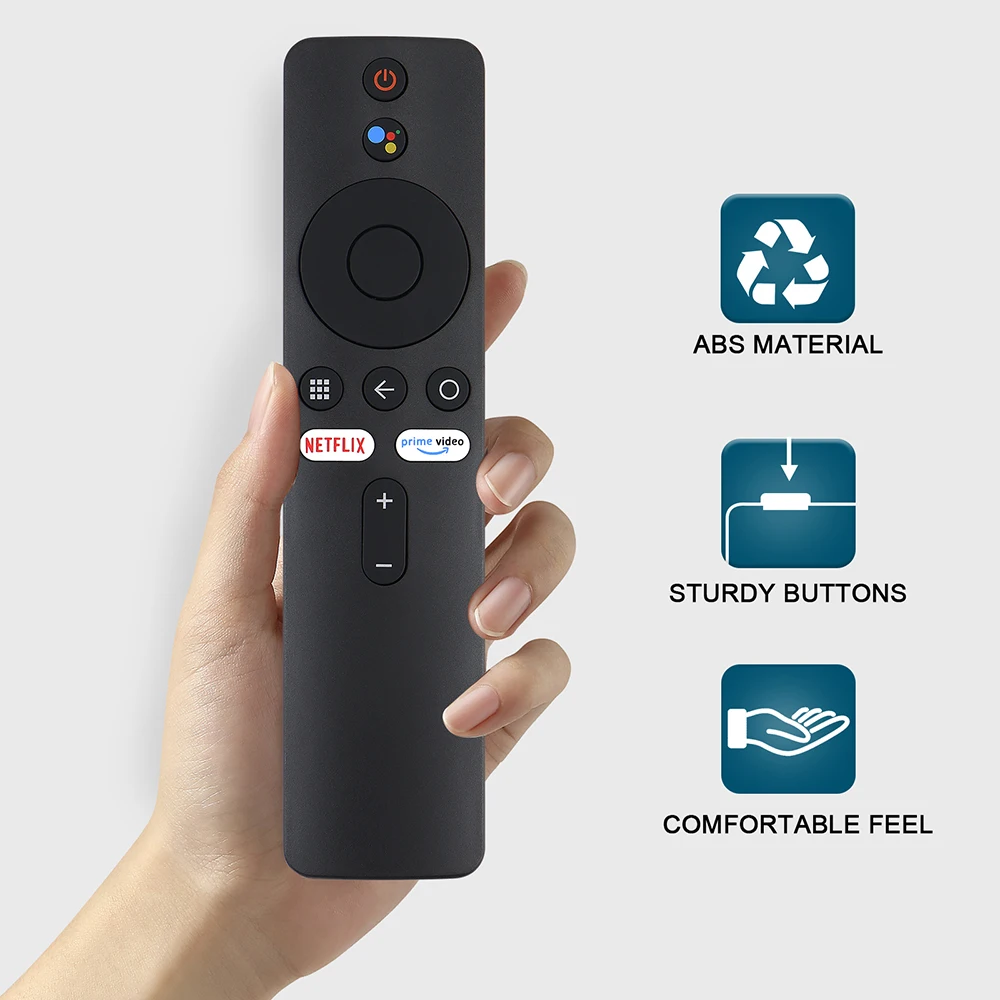 International Edition Bluetooth-Sprachfernbedienung für Xiaomi MI Box S MI TV Stick 4K Smart TV mit Google Assistant Control