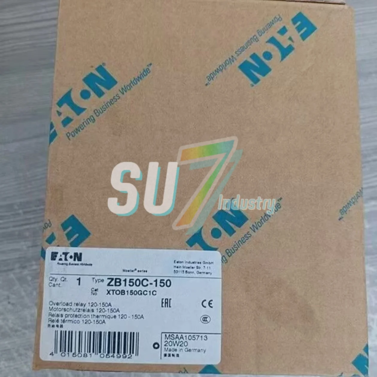 Thermal Overload Relay     new in stock    ZB150C-125   ZB150C-150   ZB150C-175