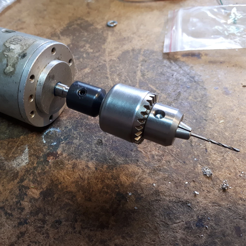 ไฟฟ้า Drill Chuck Clamping ช่วง0.3-4Mm Taper ติดตั้ง Quick Change Chuck Keyless 3.17/4/5/6/8Mm Shaft สำหรับมอเตอร์ขนาดเล็กเจาะ