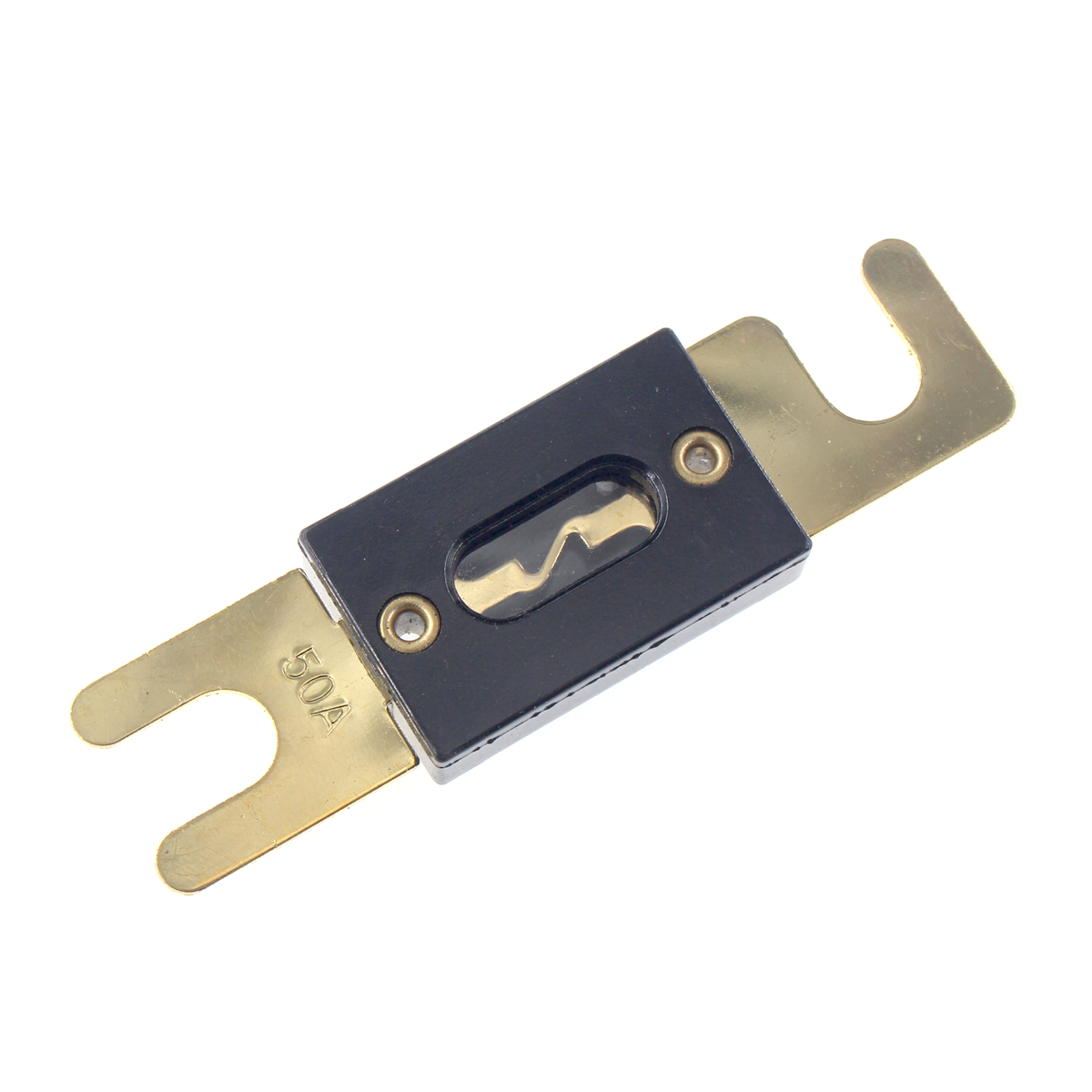 30A/40A/50A/60A/70A/80A/100-500A ANL Bolt-on Fuse Forked Bolt Fusible Link Fuse Auto Fuse Blade Fuse Glod Plated Car Sound Insur