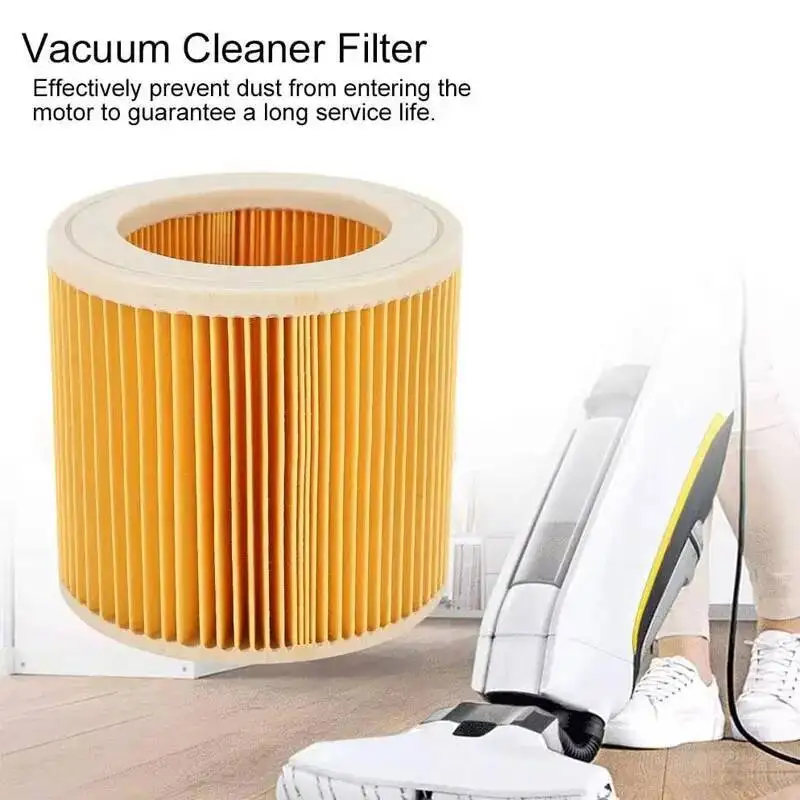 Filtro para Karcher WD2 WD3.200 MV2 MV3 WD3 WD2250 piezas de aspiradoras accesorios filtros bolsas de polvo