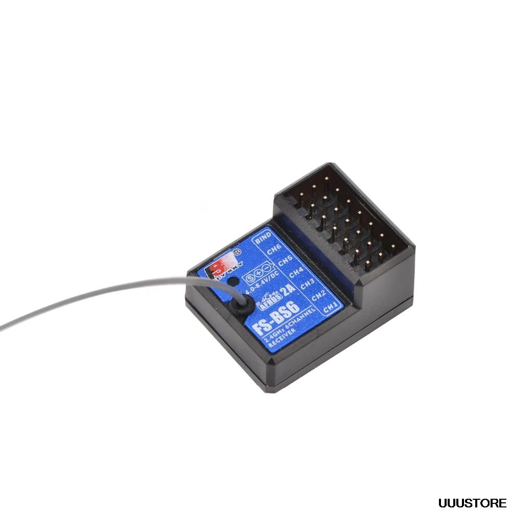 FlySky FS-BS6 Empfänger 2,4 GHz 6CH AFHDS2 für FlySky FS-GT5 FS-IT4S Sender RC Auto Boot