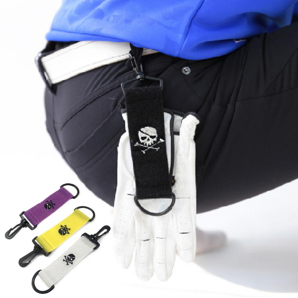 Mosquetón de cinta útil, toalla de Golf de poliéster, mosquetón de tela de limpieza de doble cara, suministros de Golf