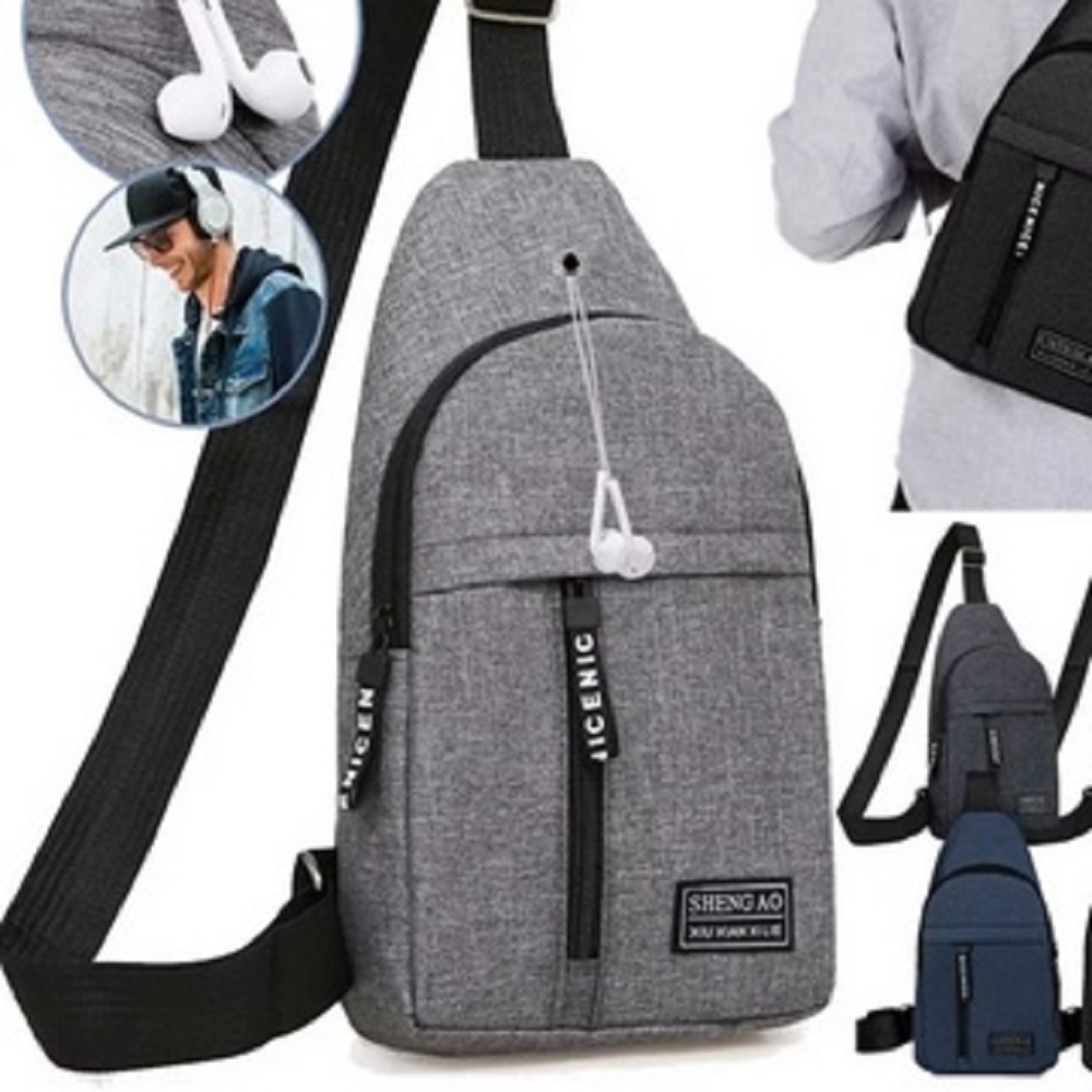 Bolsa Tiracolo Unissex Pochete Transversal Bag Ombro Costa