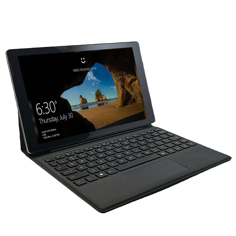 2025 NEUES EZPAD 2INA 10,1" Tablet 64Bit Windows 10 Intel Z8350 4 GB DDR RAM + 32 GB ROM mit Tastatur HDMI 1*USB3.0 6500 mAh