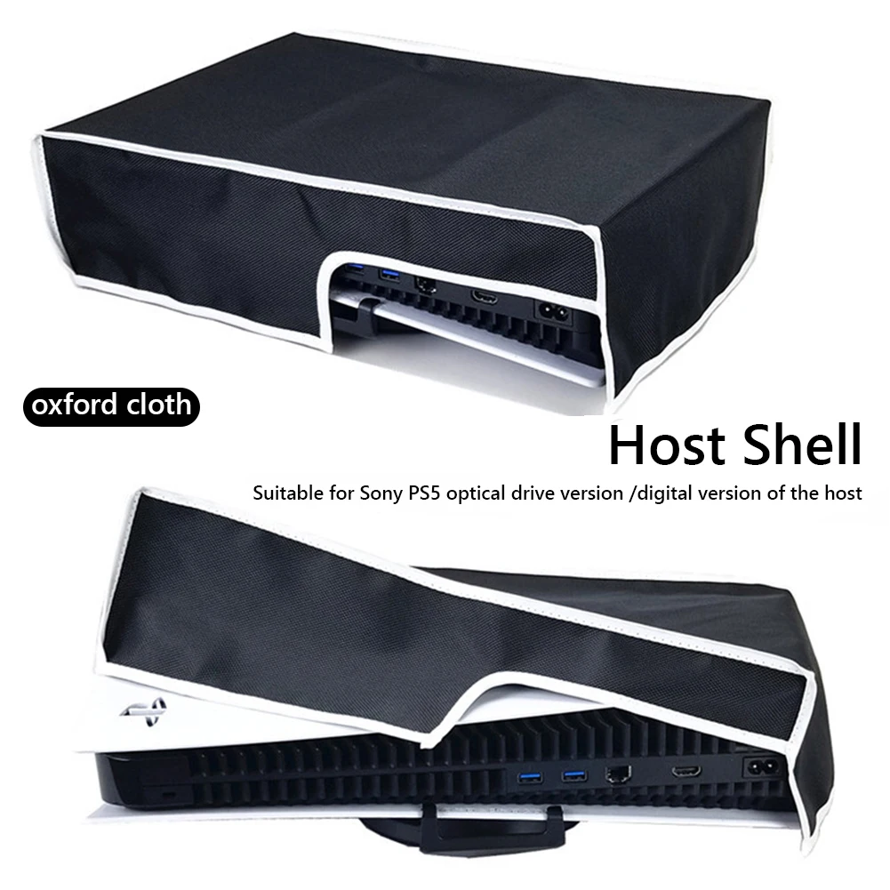 For PS5 Game Console Dust Proof Cover Sleeve Guard Case Waterproof Anti-dust Outer Casing Protective Cover For PlayStation 5