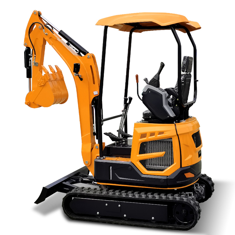 Высококачественный двигатель Kubota EPA/EURO 5, китайский мини-экскаватор, 1,8 тонны, кабиновый мини-экскаватор, экскаватор