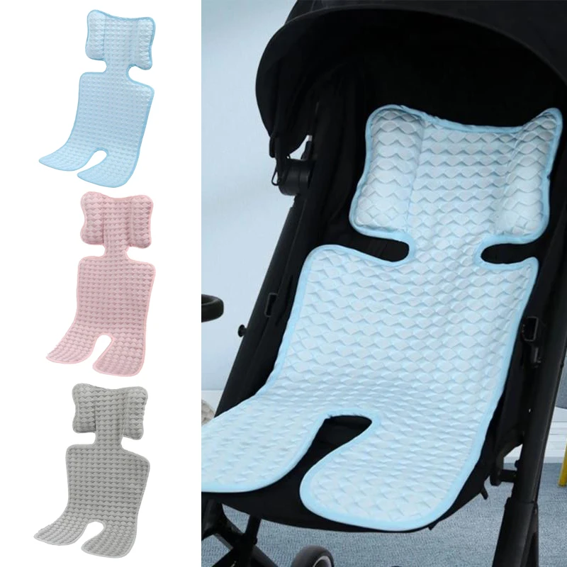 Almofadas do assento do carrinho de bebê, Almofada macia confortável para crianças, Pram Mats respirável, Almofadas do sono, Verão
