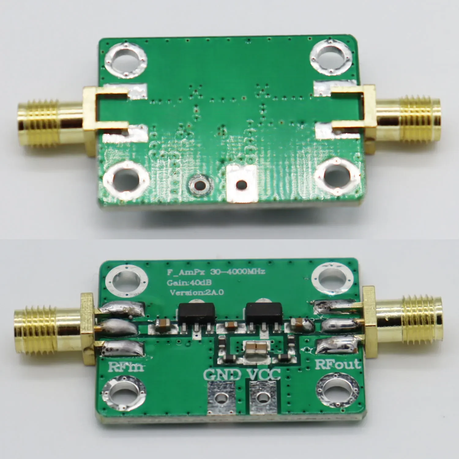 Nieuwe 30-4000 MHz 40dB Gain RF Versterker Module, Hoge Frequentie Versterker Board Gain Module, Amateur Radio, RF meter