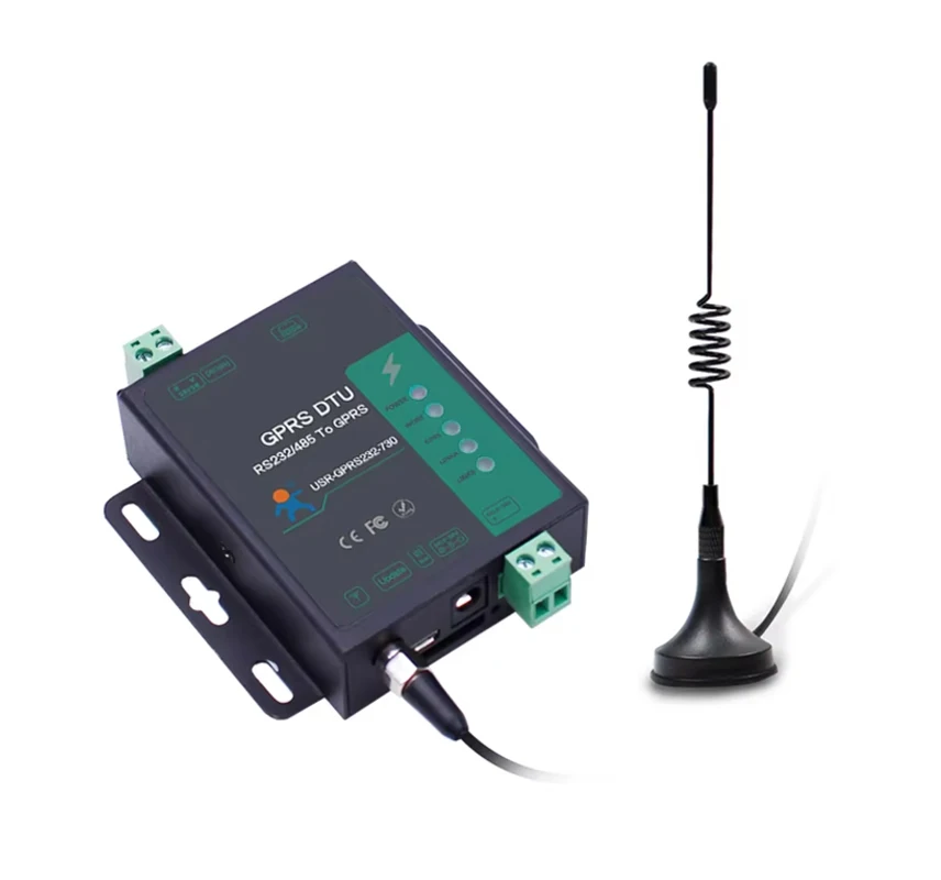 RS232+485 Serieel naar GPRS DTU GSM draadloze transmissiemodule USR-GPRS232-G730