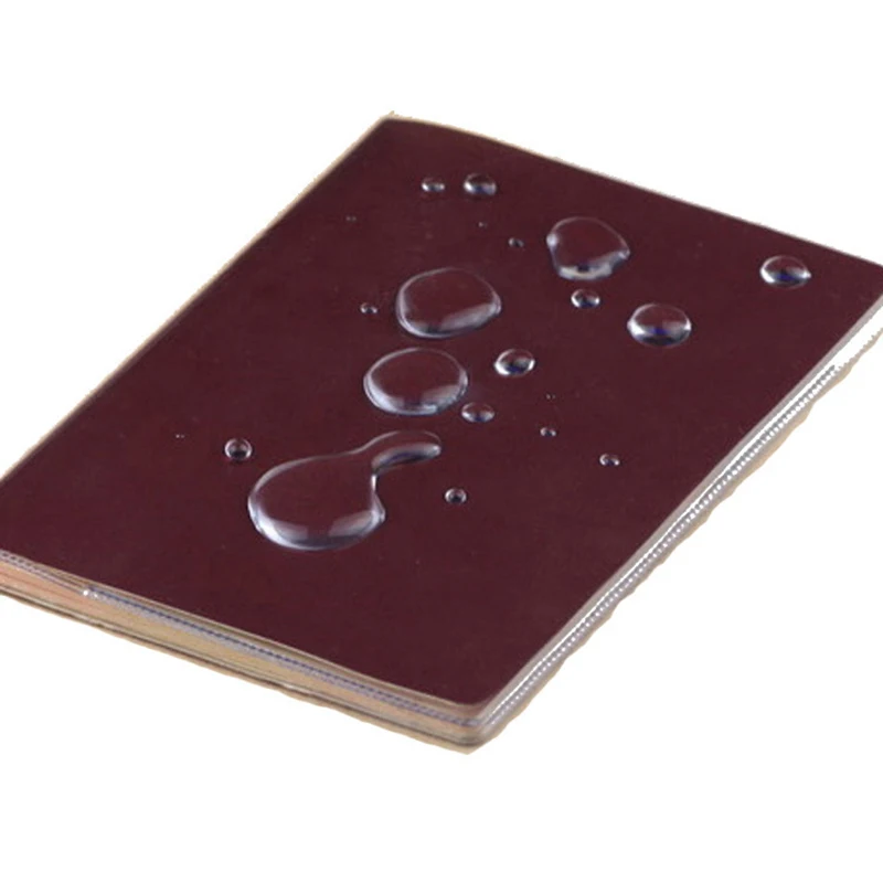 eTya-funda impermeable para pasaporte de viaje, billetera transparente de PVC, tarjeteros de identificación, funda, soporte para tarjetas de crédito comerciales