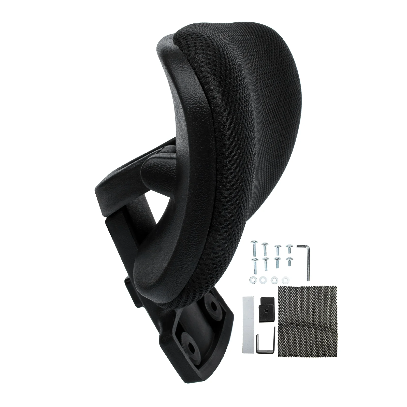 Office Chair Headrest Adjustable Computer Chair Headrest Computer Cushion Rest Retrofit Lift Neck Pillow Swivel Mesh Headrest