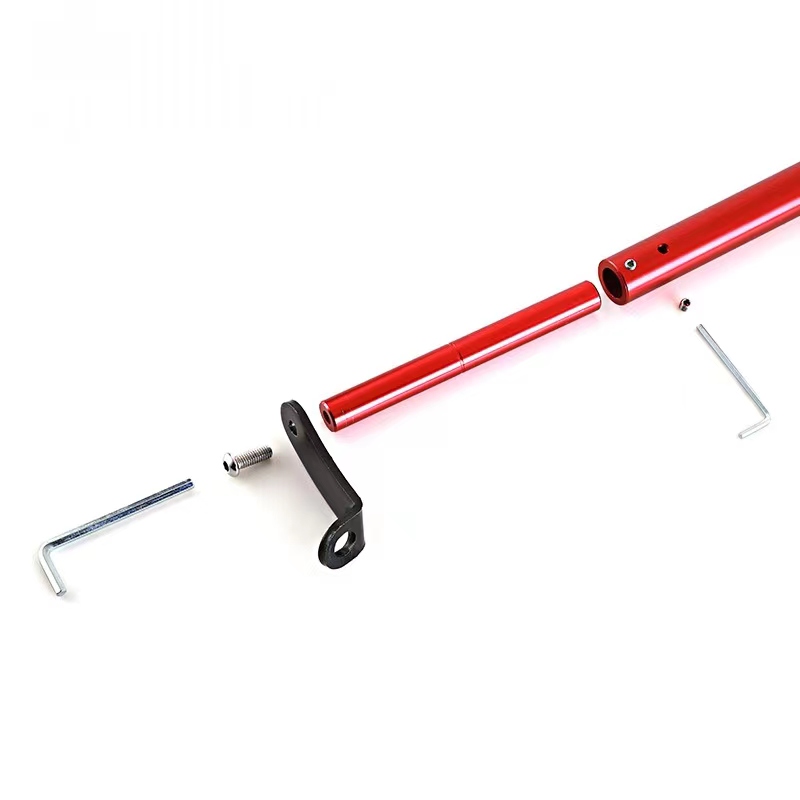 Längenverstellbare Verlängerungsstange für Motorrad, Roller, ATV, Halterung für Telefonhalter, Scheinwerfer, Balance Bar, Querstange
