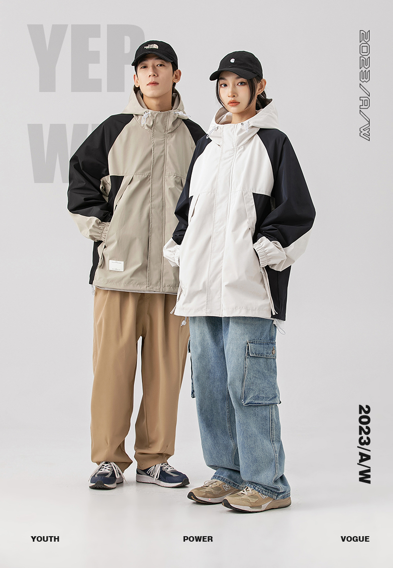 Windproof e impermeável ao ar livre Stormtrooper Montanhismo Suit Coat, Hard Shell Interchange Jacket, Novo