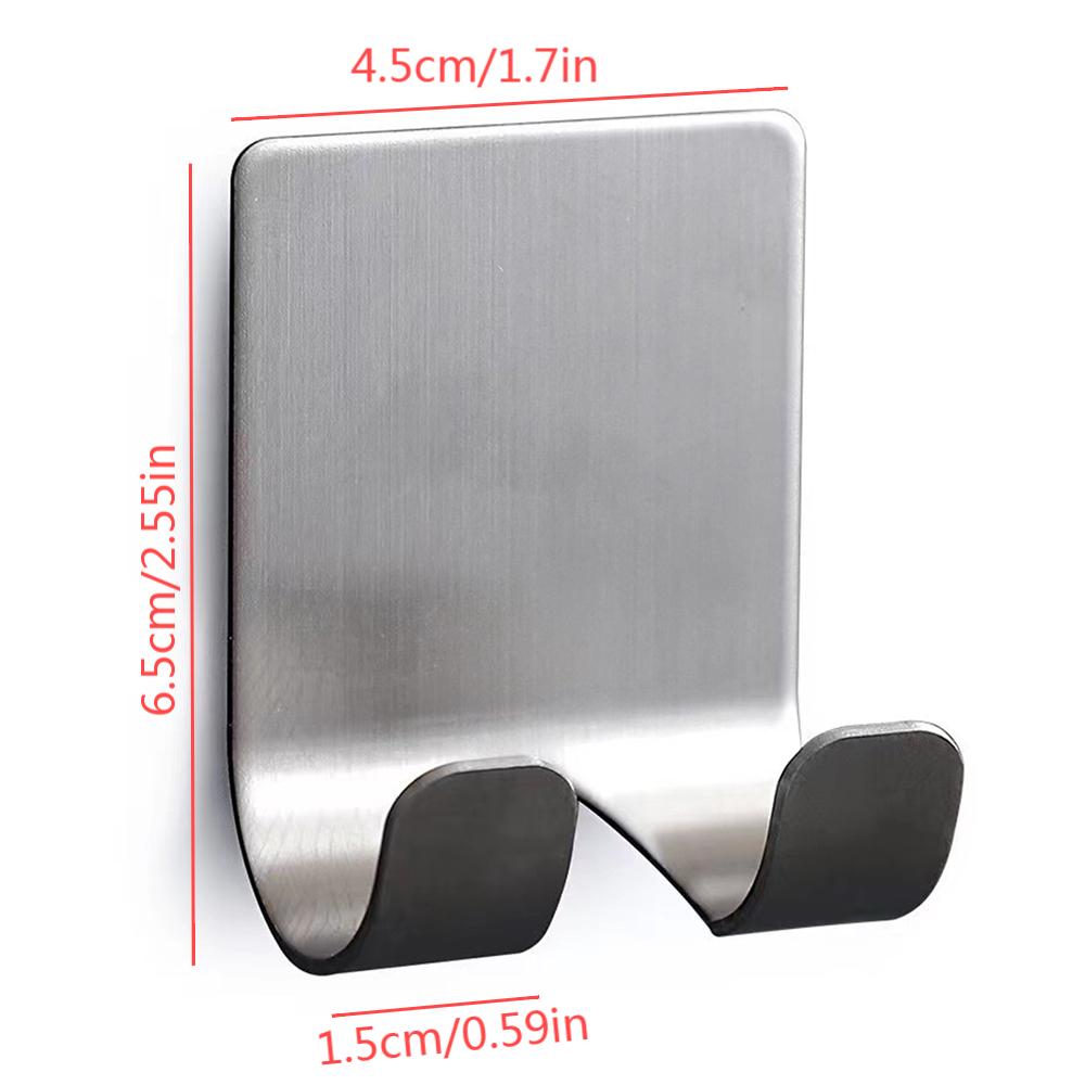 2 Stuks Scheermes Houder 304 Roestvrij Staal Mannen Scheren Scheerapparaat Scheermes Stand Plank Scheren Scheermes Opbergrek Badkamer Haak organizer