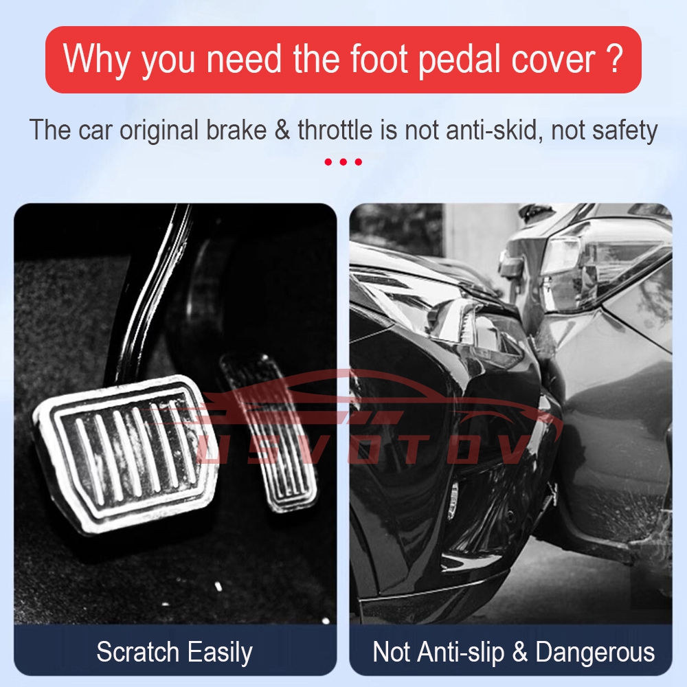 Usvotov pedal almofadas capa para tesla modelo y 3 highland atualização 2021-2024 antiderrapante acelerador freio resto acessórios do veículo