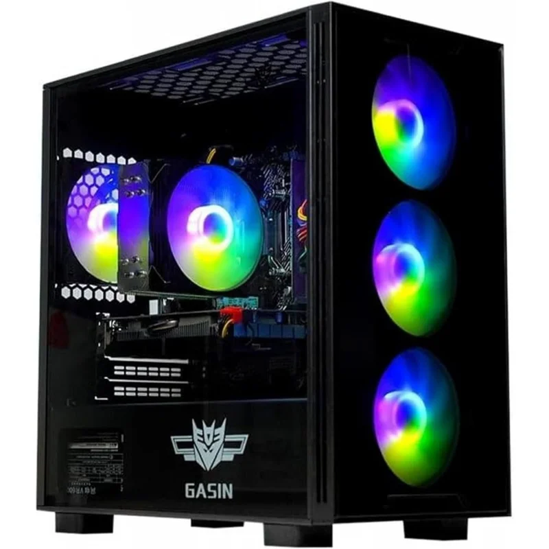 PC para juegos de alto rendimiento con procesador Core i5-12490F/tarjeta gráfica GeForce RTX 3050 de 8GB/16GB RAM DDR4/1TB SSD/Windows 11/Bl