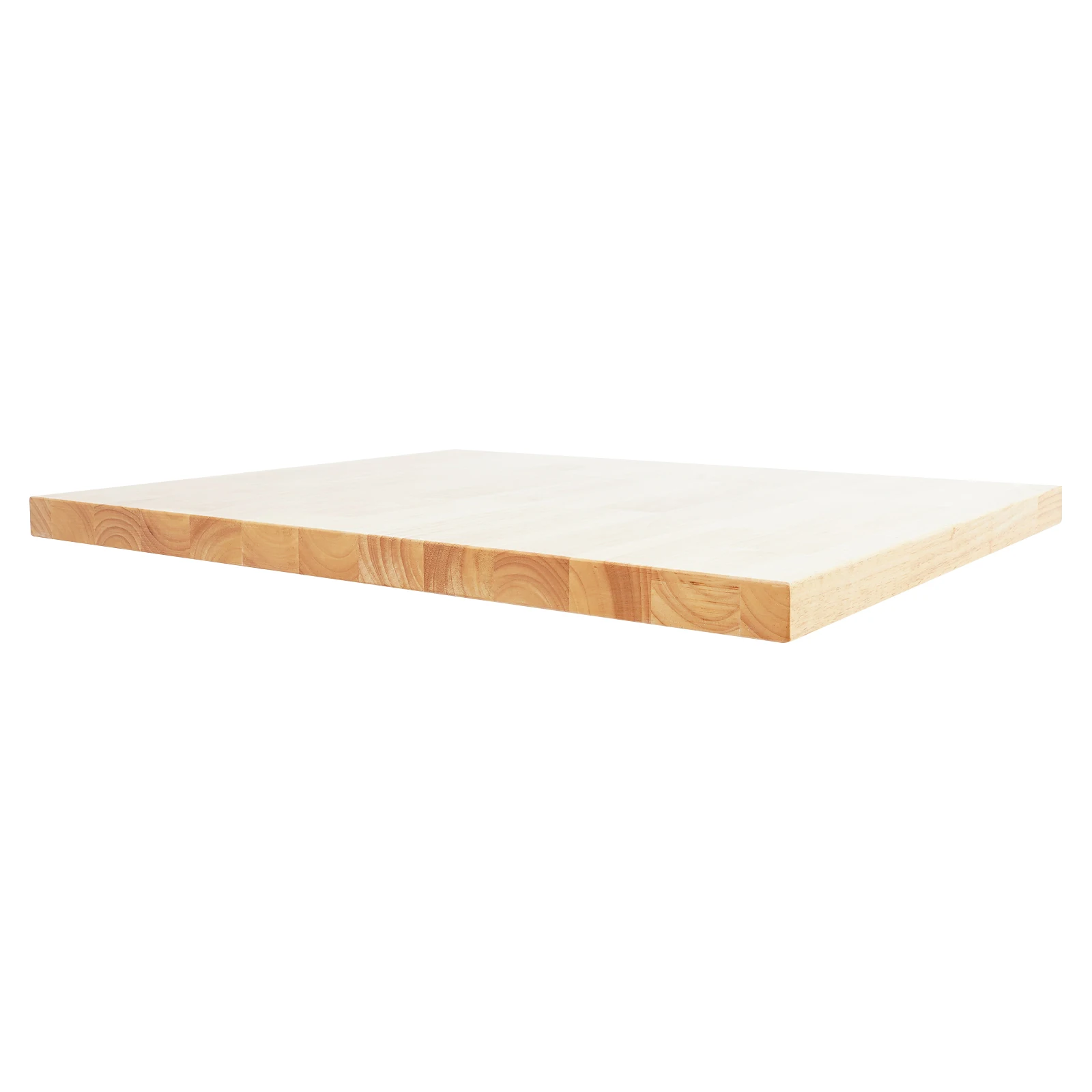 Modern Rubber Wood Original Wood Color Rectangular Countertop, Countertop, Standard Countertop