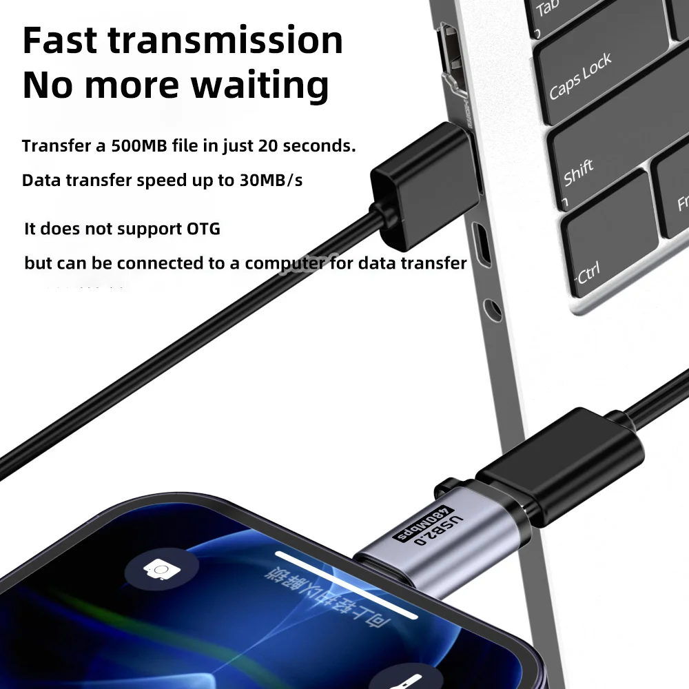 Adattatore USB C Tipo C femmina a Micro a Mini USB maschio Convertitore iPhone14 13 Xiaomi Samsung ios Adattatore caricabatterie maschio