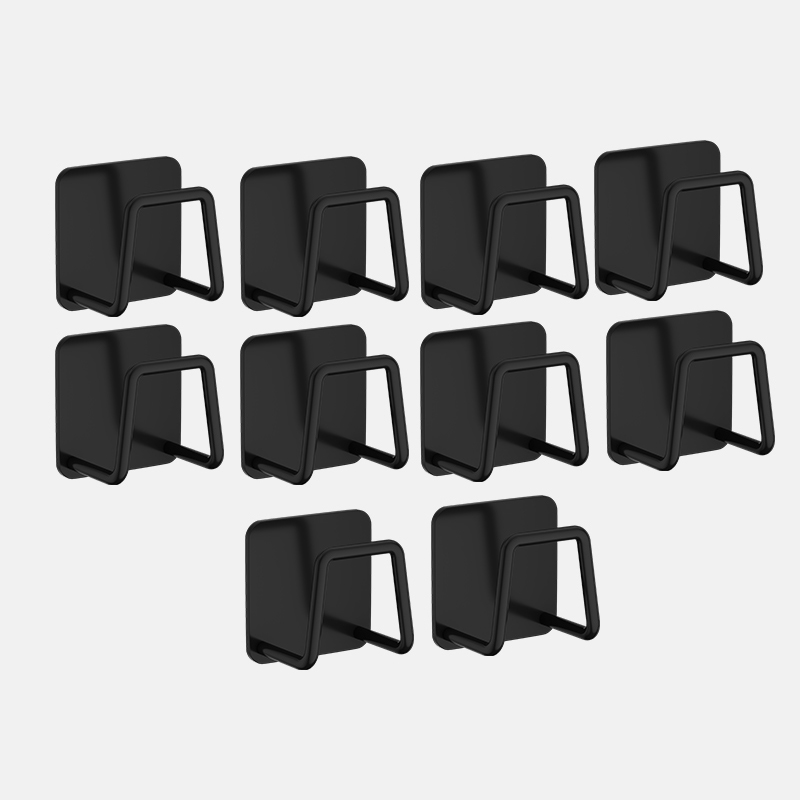 StaKitchen évier éponge support égouttoir support de rangement auto-adhésif en acier inoxydable fil boule chiffon brosse organisateur crochets muraux