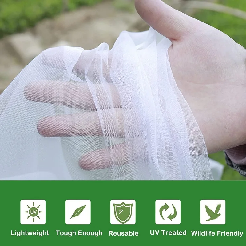 Vegetables Plant Insect Protection Net Garden Fruit Care Cover Network Greenhouse Protective Net Pest Control Anti-Bird Net