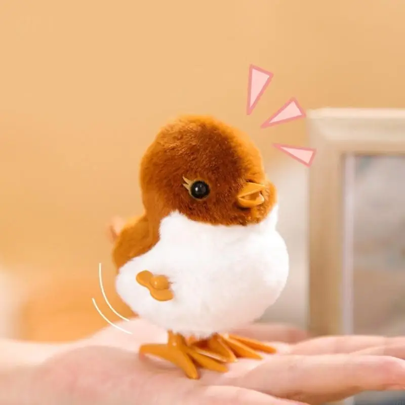 G2teロビンはおもちゃのノベルティホッピングロビンウィンドアップトイジャンプロビン時計仕掛けのおもちゃ