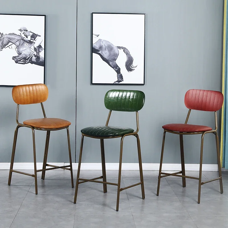 Bar Stools Outdoor Modern Stool Minimalist Chairs Elegant High Kitchen Luxury Furniture Gamer Chair Sillas De Bar Floor Cafe