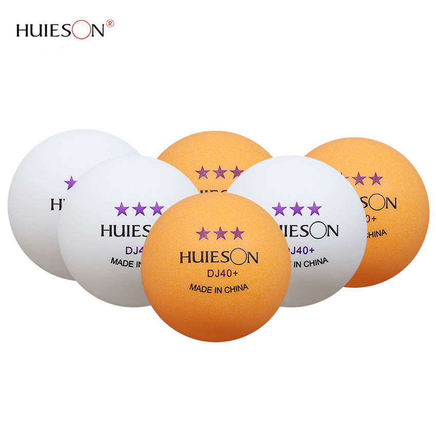 Nuevo 3 estrellas 20 ~ 100 Uds ABS 40 + nuevo Material pelotas de tenis de mesa pelotas de Ping Pong profesionales pelotas de entrenamiento