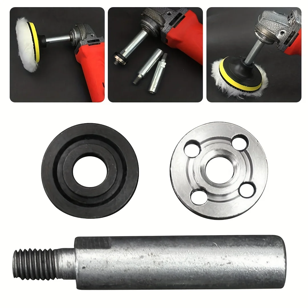 3 pçs/set M10 Extensão Rebarbadora Biela Adaptador Haste 65mm