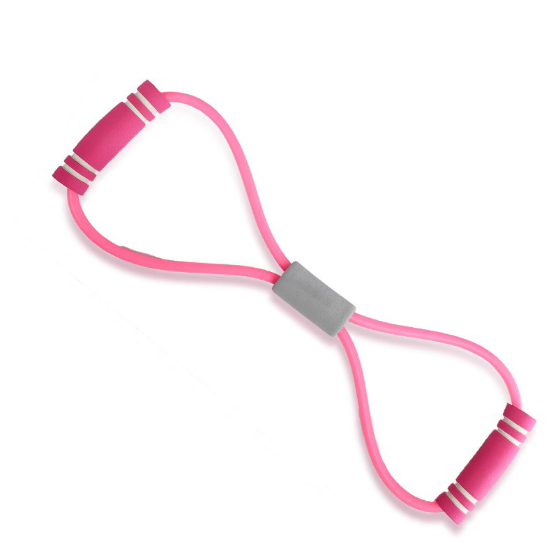 8 Shaped Resistance Bands Sports Workout Elastic Band At Home Yoga Fitness Rubber Pull Rope Yoga Training Exercise Gym Equipment
