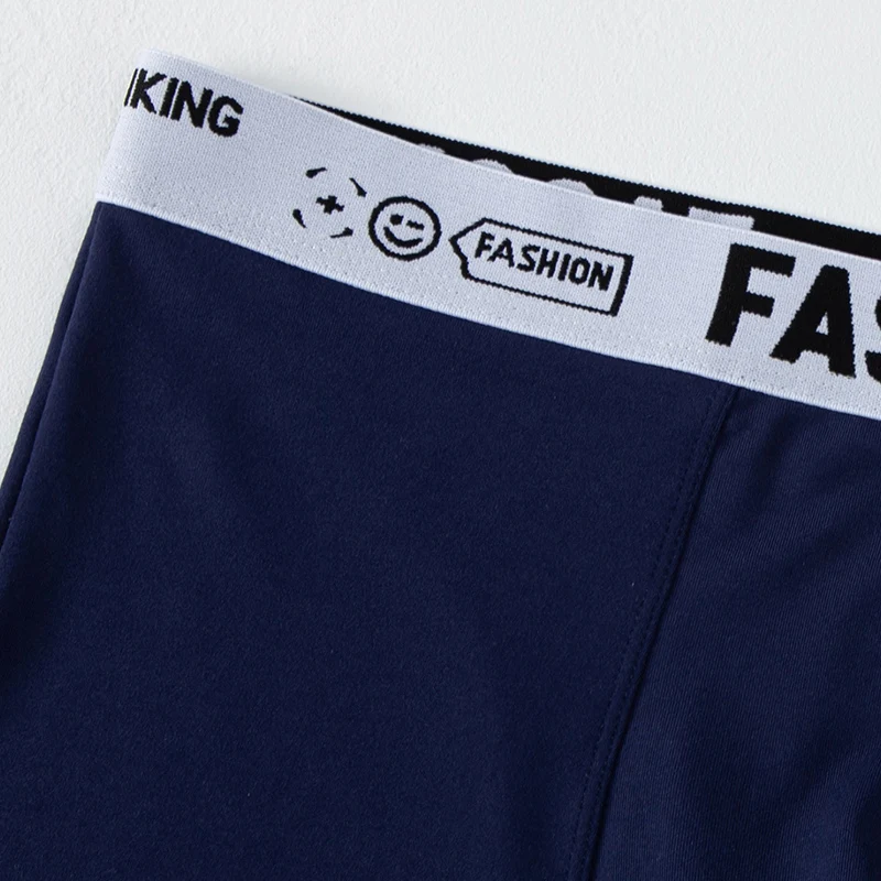 Confezione da 4/10 pantaloncini da ragazzo semplici e alla moda da uomo e da adolescente casual Joker pantaloncini in vita elastica multi-dimensione colore misto biancheria intima