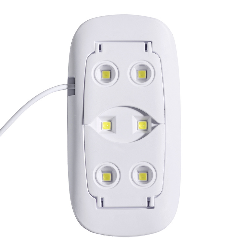 Bureau Drogen Nagellamp Gereedschap Nageldrooglamp Machine Draagbare Mini USB 6W 3LED UV-manicurelamp Nagel USB Thuisgebruik Nagellamplicht