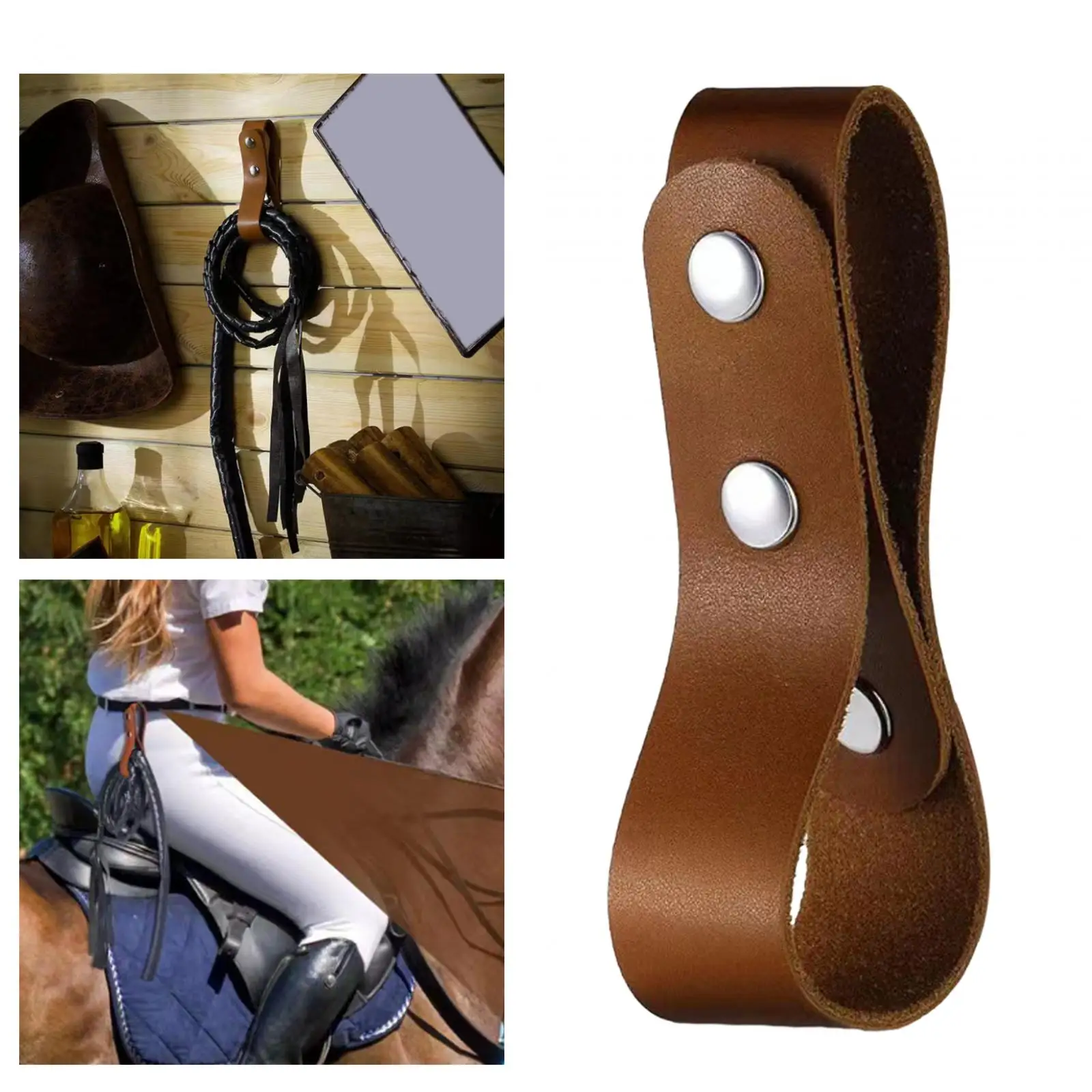 Cinturón colgante para látigo, soporte para látigos, estuche para látigos, cinturón para látigos fuertes para montar a caballo, viajes al aire libre