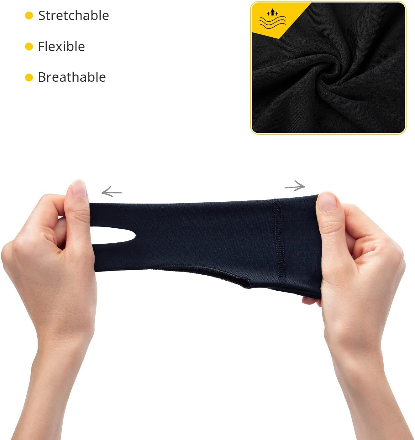 Guantes táctiles de 2 dedos para iPad/tableta de dibujo - Guante de arte digital con fibra de nailon lisa |   Previene las manchas en la pantalla y el papel